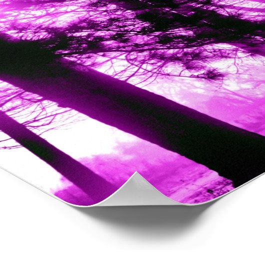 紫の光 ポスター (角)