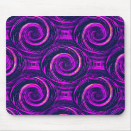 紫の光…... マウスパッド