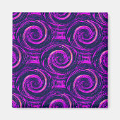 紫の光…... マグネット (正面)