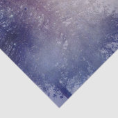 紫の冬の松の木の森のデコページ 薄葉紙 (詳細)