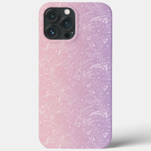 紫の冷たい風 Case-Mate iPhoneケース (裏面)