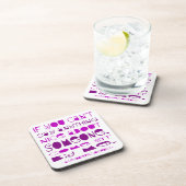 紫の前に座っ来て何も言えない コースター (右側)