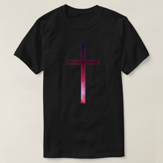 紫の十字架 Tシャツ (デザイン正面)