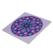 紫の周波数™ タイル (側面)