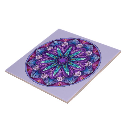 紫の周波数™ タイル (側面)