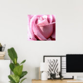 紫の喜び ポスター (ホームオフィス)