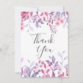 紫の国の野草 カード (正面)