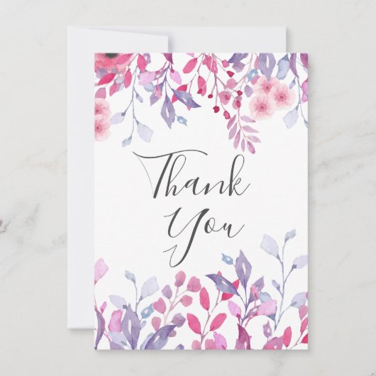 紫の国の野草 カード (正面)