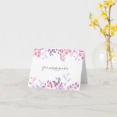 紫の国の野草 カード (黄色い花)