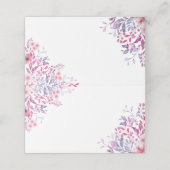 紫の国の野草 プレイスカード (外部開封)