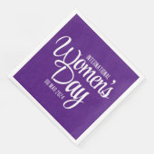 紫の国際的台本の女性デー3月8日 (コーナー)