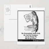 紫の垂木 ポストカード (正面/裏面)