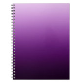 紫の壁紙の背景 ノートブック (正面)