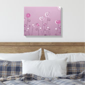 紫の夏 キャンバスプリント (インサイチュ (寝室))