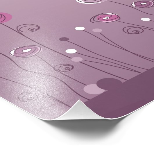 紫の夏 フォトプリント            (角)