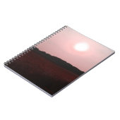 紫の夕日の入り口 ノートブック (左側)