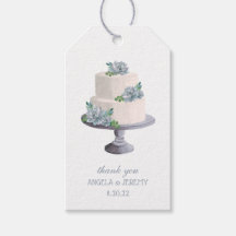 紫の多肉質結婚のケーキありがとう