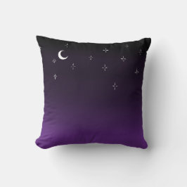 紫の夜空 クッション