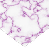 紫の大理石のパターン テーブルクロス (アングル)