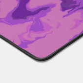 紫の大理石カラー デスクマット (コーナー)