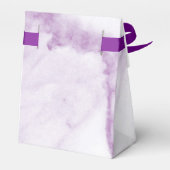 紫の大理石ギフトボックス フェイバーボックス (裏面サイド)