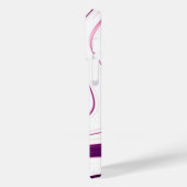 紫の大理石パターン Case-Mate iPhoneケース (裏面 / 左)