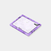 紫の大群ハロウィンこうもりの名グランジ前 ポストイット (アングル)