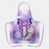 紫の太陽の妖精エプロン エプロン (正面)