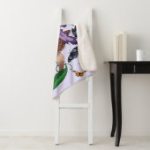 紫の妖精のキノコ蝶 シェルパブランケット (インサイチュ)