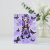『紫の妖精』のはがき ポストカード (スタンド正面)