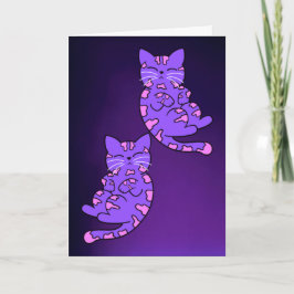 紫の子猫ツイン2 カード