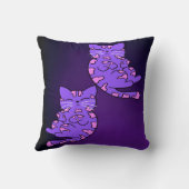 紫の子猫ツイン2 クッション (裏面)