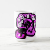 紫の孔雀 コーヒーマグカップ (中央)