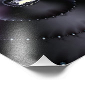 紫の宇宙 フォトプリント            (角)