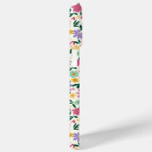紫の小さな花のモノグラム Case-Mate iPhoneケース (裏面 / 右)