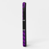 紫の山形モノグラム Case-Mate iPhoneケース (裏面/左)