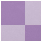 紫の市松模様 ファブリック (クローズアップ)