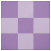 紫の市松模様 ファブリック (見本)