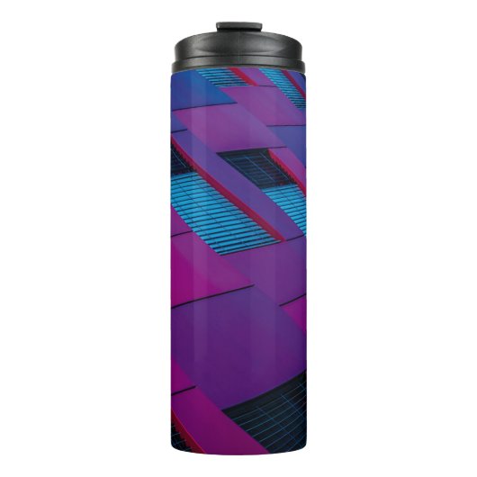 紫の建物 タンブラー (正面)