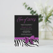 紫の弓（ゼブラストライプクラス2014） 招待状 (スタンド正面)