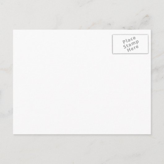 紫の引っ越しましたの変更はがき 案内ポストカード (裏面)