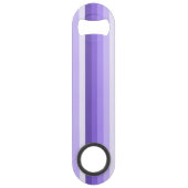 紫の影のストライプ スピード栓抜き (正面)