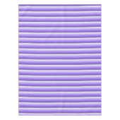 紫の影のストライプ テーブルクロス (正面)