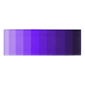 紫の影の名前タグ 名札 (正面)