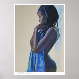 「紫の心の州」by: Alvin Pettit ポスター