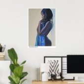 「紫の心の州」by: Alvin Pettit ポスター (ホームオフィス)