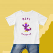 紫の怪物 ベビーTシャツ