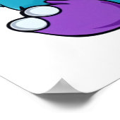 紫の怪物 ポスター (角)