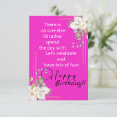 紫の恋人 カード (スタンド正面)