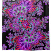 紫の悪夢シャワーカーテン シャワーカーテン (正面)